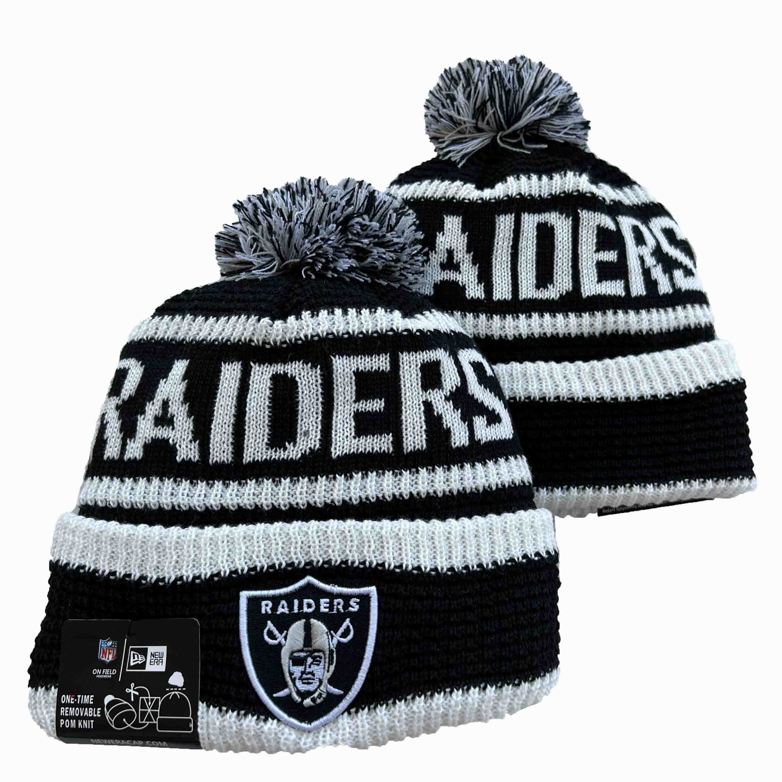 Las Vegas Raiders Knit Hats 0121